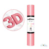 Coral Pink Puff Heat Transfer Vinyl / Vinil Termoadhesivo 3D Rosa Coral