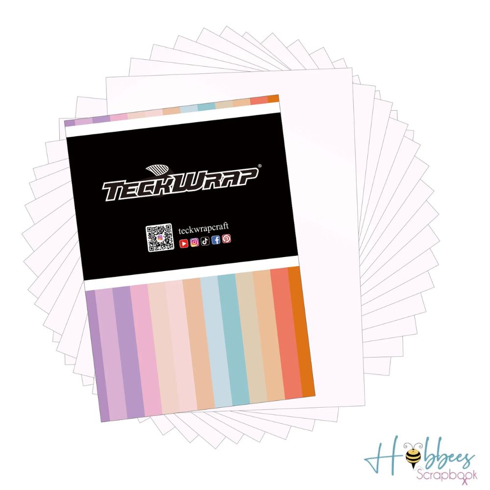 Matte White Inkjet Printable Sticker Vinyl / Vinil Imprimible Blanco Mate