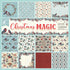 Christmas Magic Cardstock Pack 12" / Paquete de 12 Hojas de Cartulina Navidad Mágica Papel Little Birdie