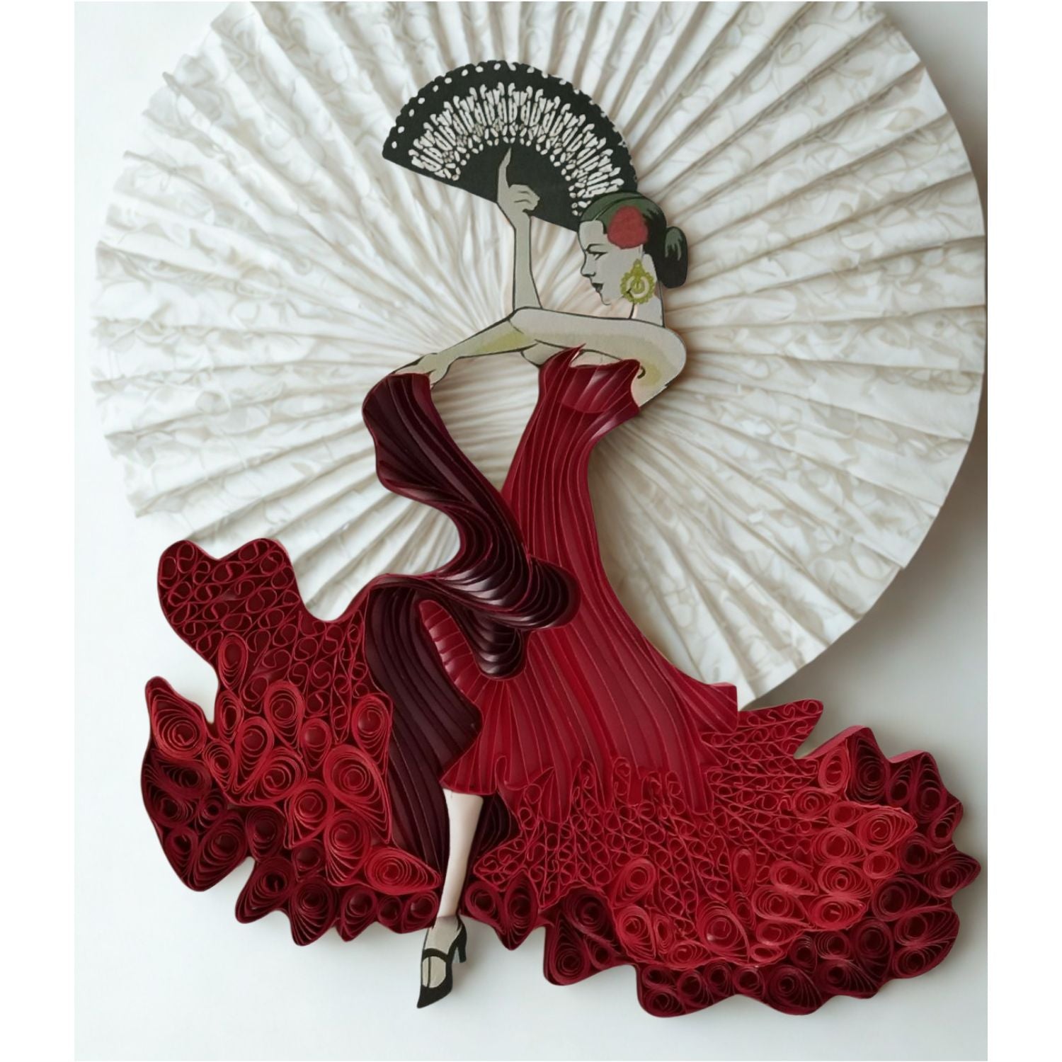 Tiras de Papel para Filigrana 5mm Vino Filigrana Hobbees