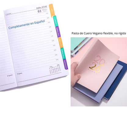 Agenda 2026 en Español Menta Agendas y Journals Hobbees