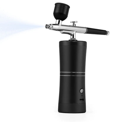 Aerógrafo Portátil Multiusos color Negro Máquinas Hobbees