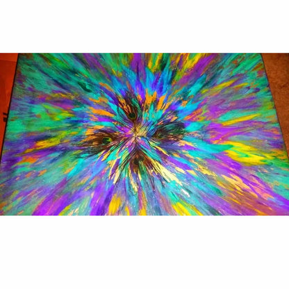 Sparkling Wood Stain &amp; Glaze Metallic Poseidon / Tinta y Esmalte Multi Superficies Pintura y Medios Mixtos Unicorn Spit