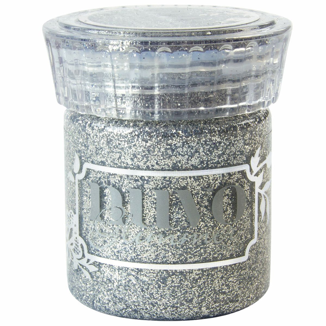 Glimmer Paste Silver Gem / Pasta Brillante Plateada Pastas Texturizadoras y Medios Mixtos Nuvo