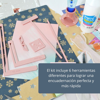 Reglas para Encuadernación Color Rosa Encuadernacion Hobbees