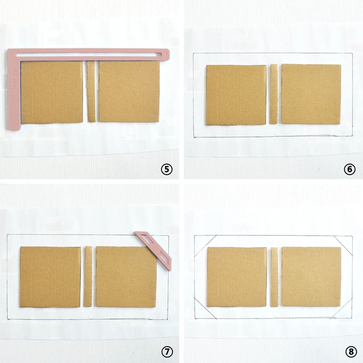 Reglas para Encuadernación Color Rosa Encuadernacion Hobbees