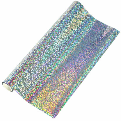 Foil para Tinta Toner Plateado Confetti Holográfico 3m Foil Reactivo Angie Guerra