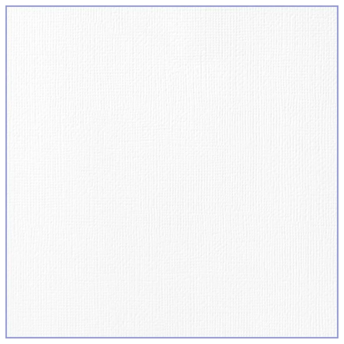 Cardstock Weave White / Cartulina Color Blanca 30.5 cm