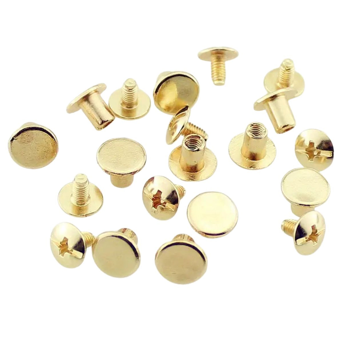 Tornillo Chicago para Encuadernación 15mm Encuadernacion Hobbees