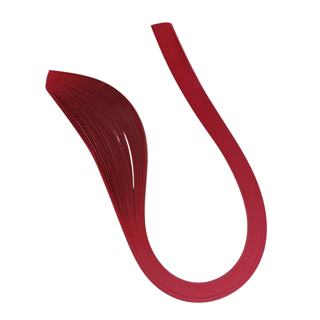 Tiras de Papel para Filigrana 5mm Rojo Filigrana Hobbees