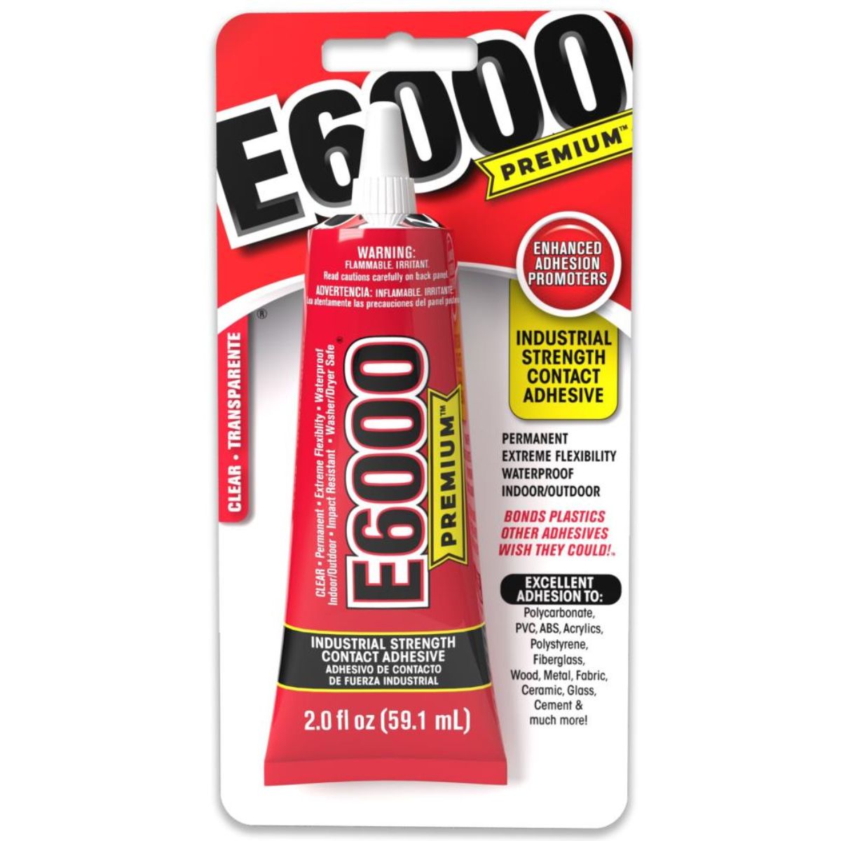 E6000 Industrial Strenght Adhesive / Pegamento Fuerza Industrial
