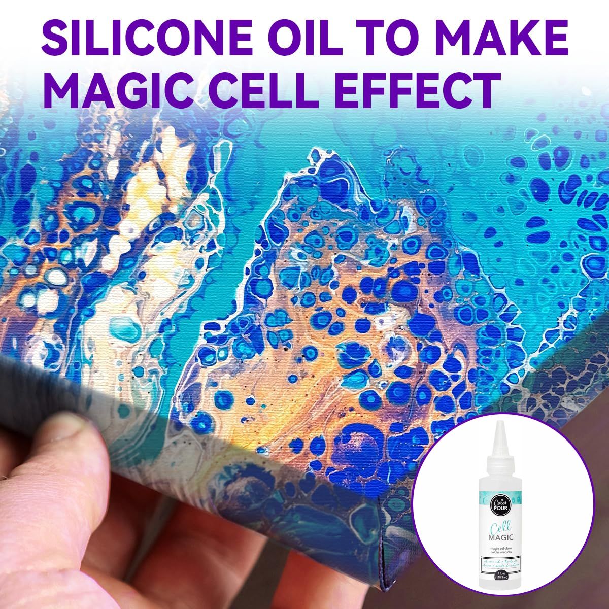 Color Pour Cell Magic 4oz / Magia Celular 118 ml
