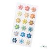 Flower Child Mini Puffy Stickers  / Mini Pegatinas Acolchadas Niña de las Flores
