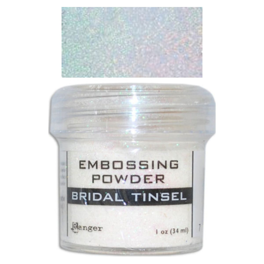 Bridal Tinsel Embossing Powder / Polvos de Realce Tornasol Polvos de Embossing Ranger
