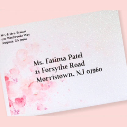 Inkjet Printable Glitter Cardstock / Cartulina Glitter Blanca Imprimible Papel Harmony Paper