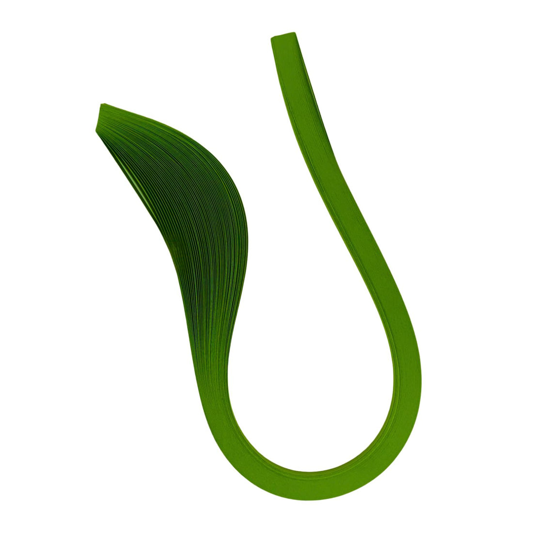 Tiras de Papel para Filigrana 5mm Verde Hierba Filigrana Hobbees