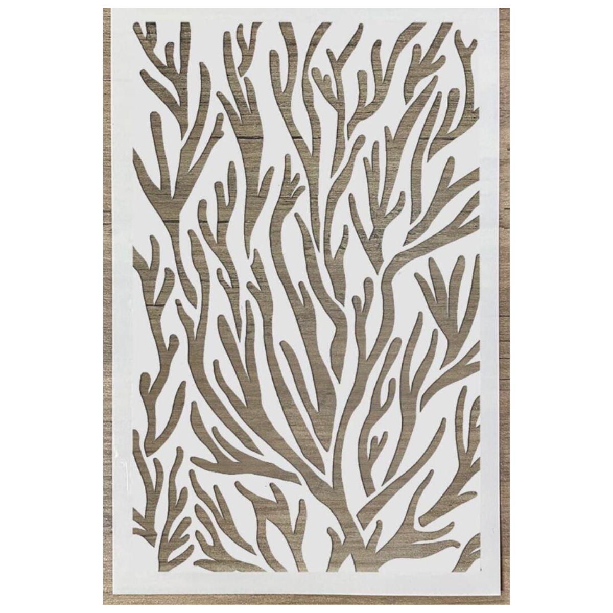 8 Esténciles de Texturas Botanicals Esténciles / Plantillas Hobbees