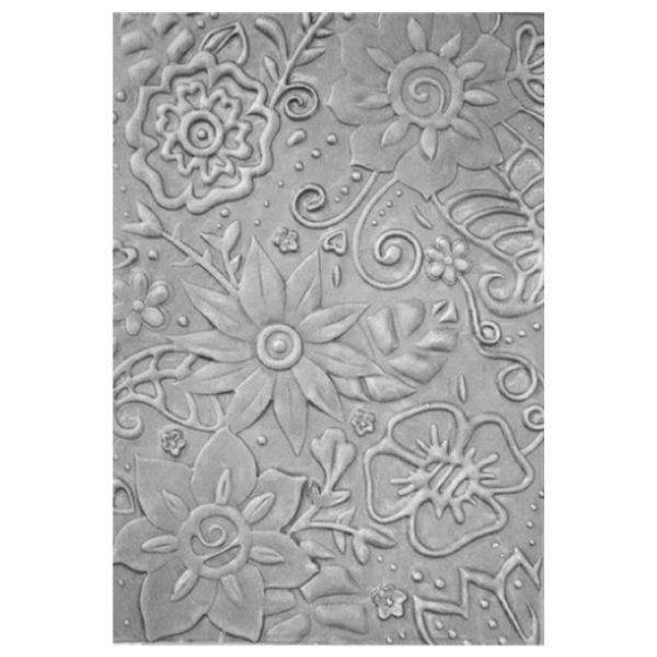 Folder de Grabado 3D Flores Originales Folders de Grabado Hobbees