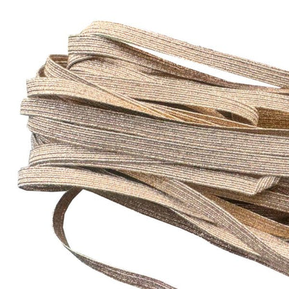 Elástico Dorado Metálico para Encuadernación 2m. Encuadernacion Hobbees