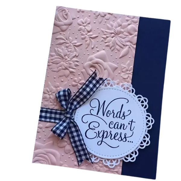 Folder de Grabado 3D Flores Rurales Folders de Grabado Hobbees