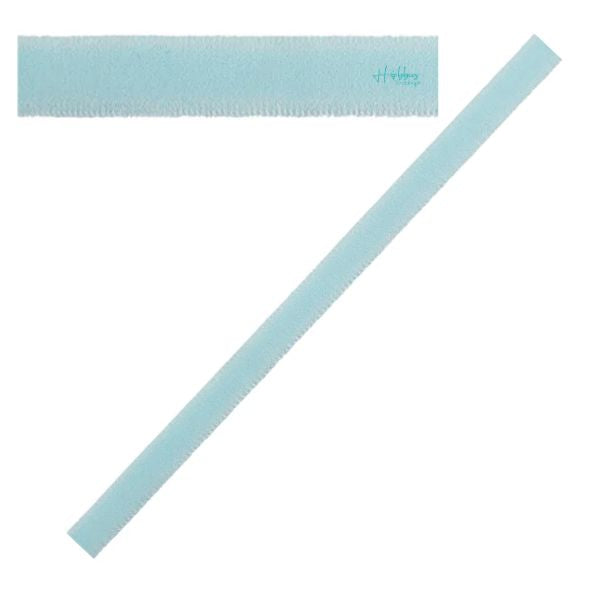 Elástico de Terciopelo Azul Topacio para Encuadernación 2m. Encuadernacion Hobbees