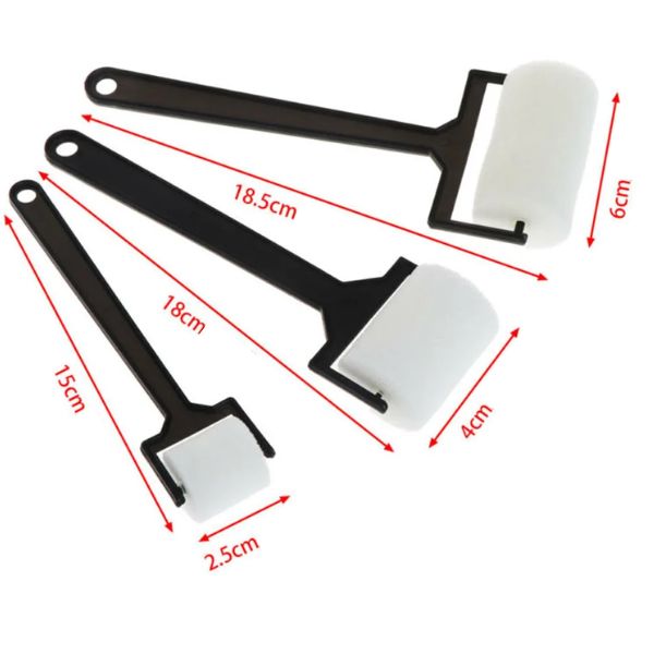 3 Rodillos de Esponja para Aplicar Pintura o Pegamento Herramientas Hobbees
