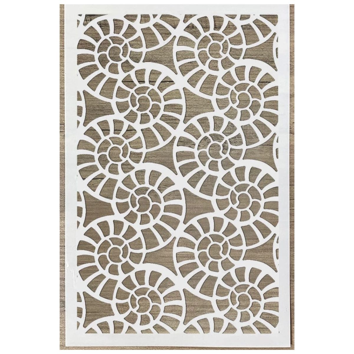 8 Esténciles de Texturas Botanicals Esténciles / Plantillas Hobbees