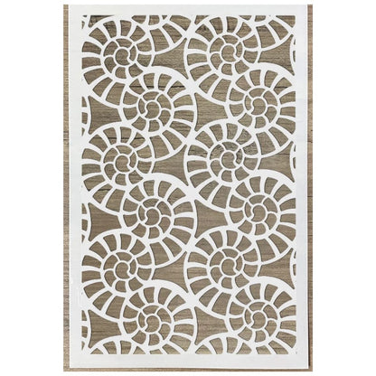 8 Esténciles de Texturas Botanicals Esténciles / Plantillas Hobbees