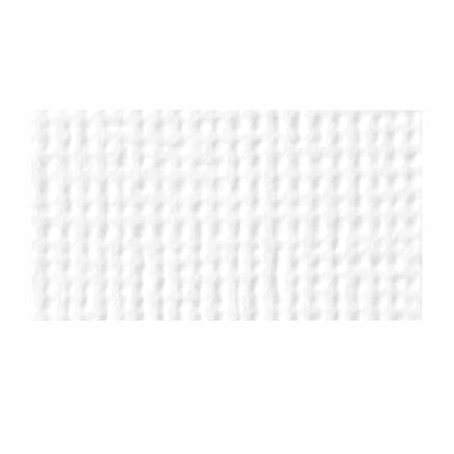 White Cardstock 12&quot; / 60 Hojas de Cartulina Blanca Texturizada Papel American Crafts