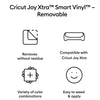 Joy Xtra Removable Vinyl Black / Vinil Removible Negro