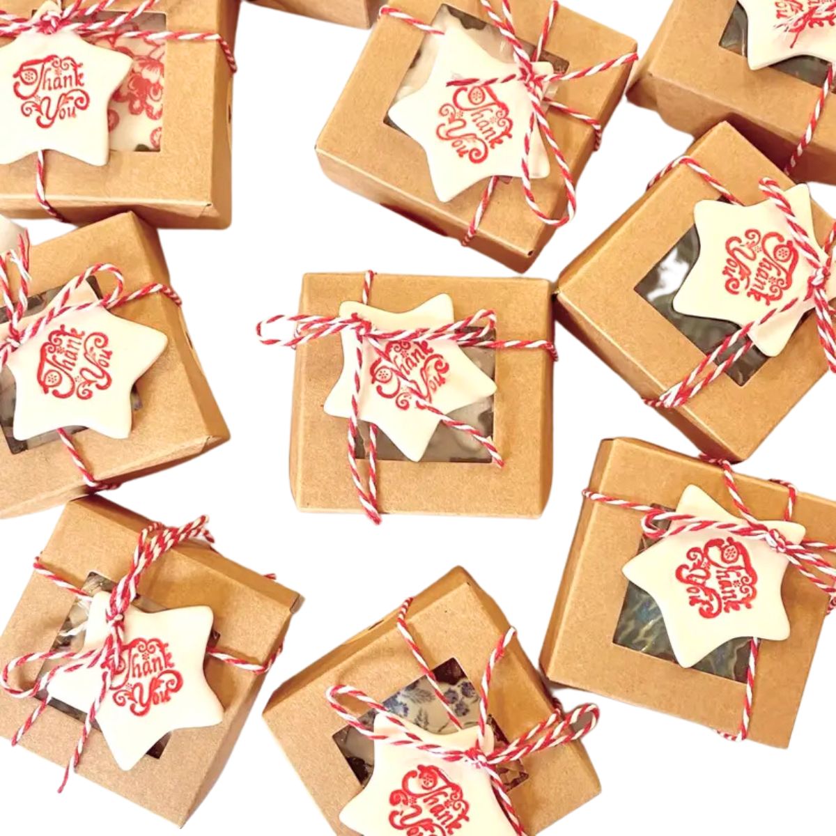 Hilo Twine Rojo con Blanco 100 metros. Listones e Hilos Hobbees