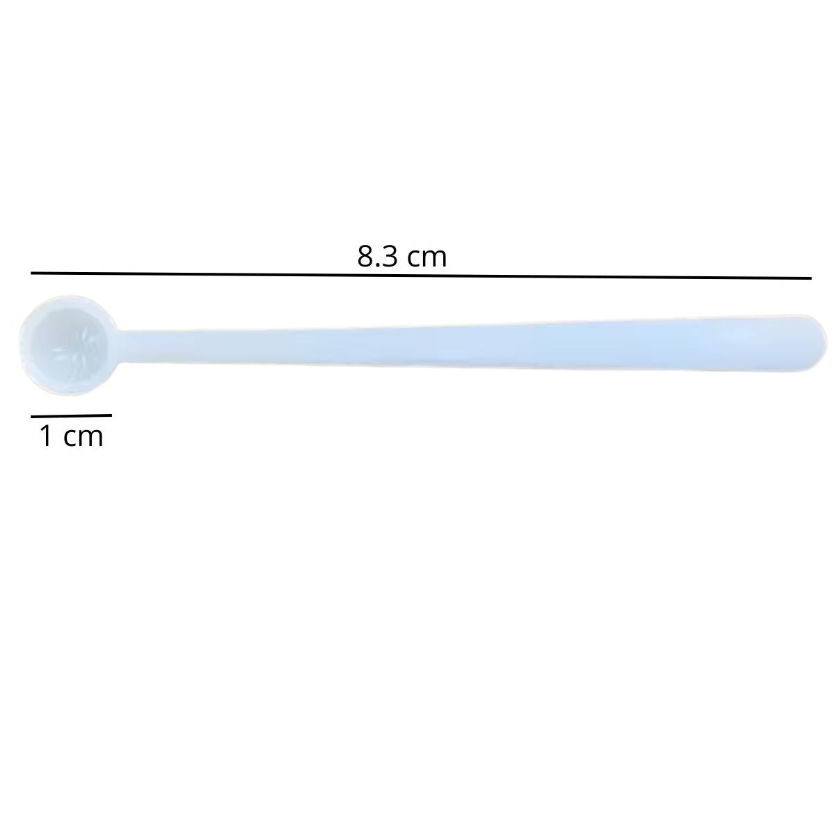 5 Mini Cucharitas para Polvos, Glitter o Pigmentos Herramientas Hobbees