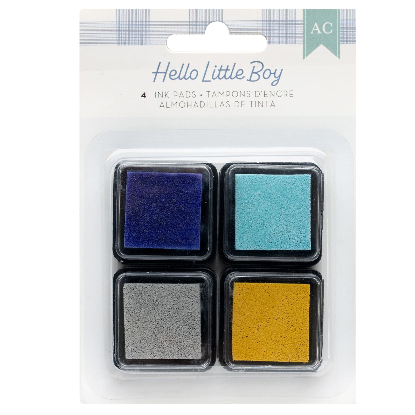 Hello Little Boy Ink Pads / Cojines de Tinta para Sellos Hola Pequeño
