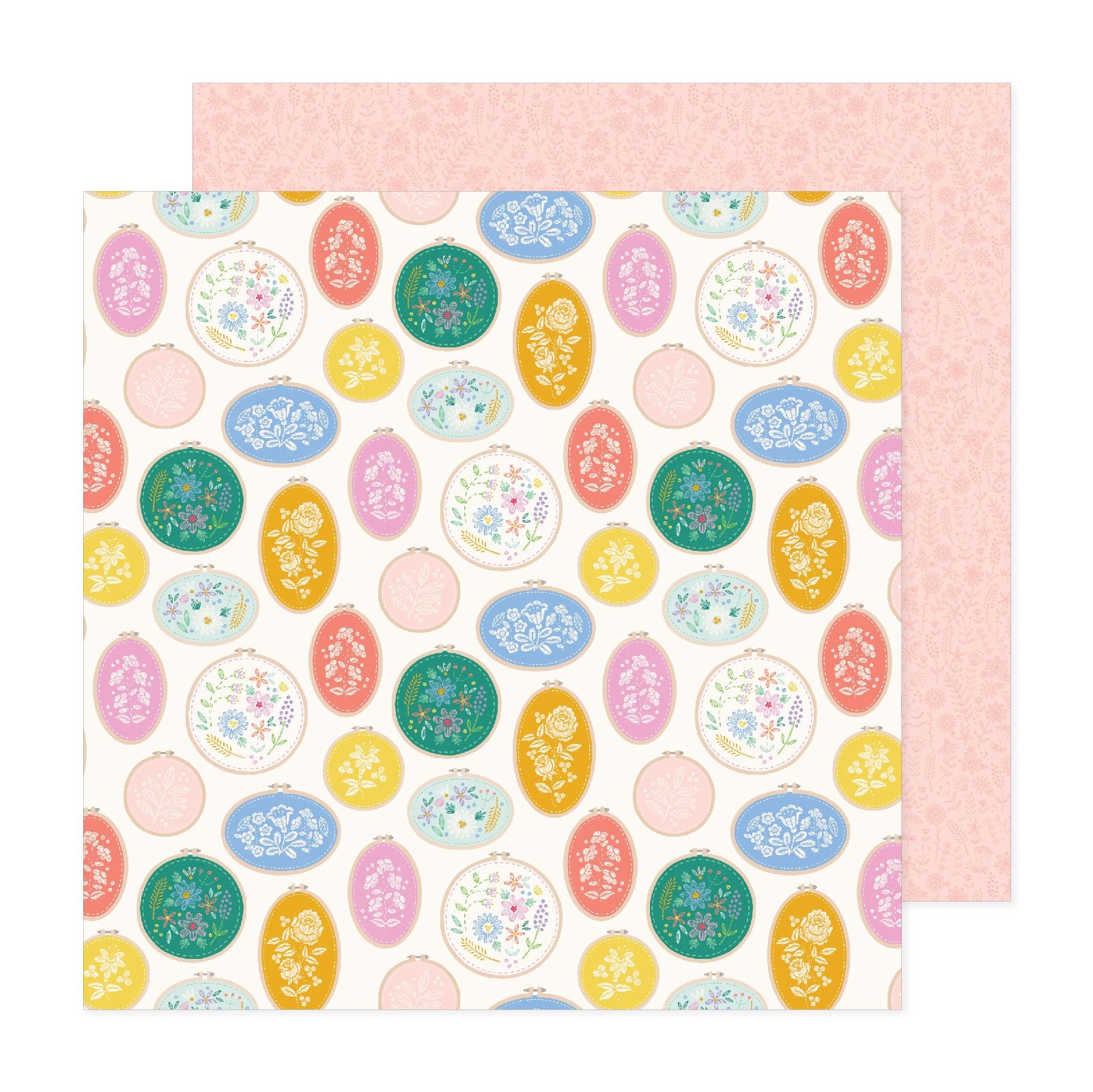 Poppy & Pear Paper Sheet 12" / Hoja de Papel Sew Sweet
