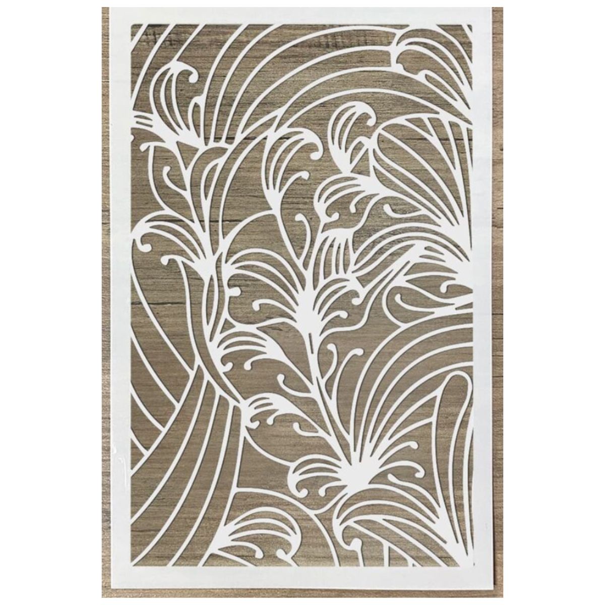 8 Esténciles de Texturas Botanicals Esténciles / Plantillas Hobbees