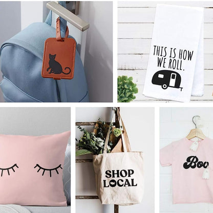 PU Heat Transfer Vinyl Black / Vinil De Transferencia De Calor Negro Viniles Teckwrap