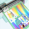 Holo Glossy Rainbow Craft Vinyl Pack / 7 Hojas de Vinil Holográfico Arcoiris