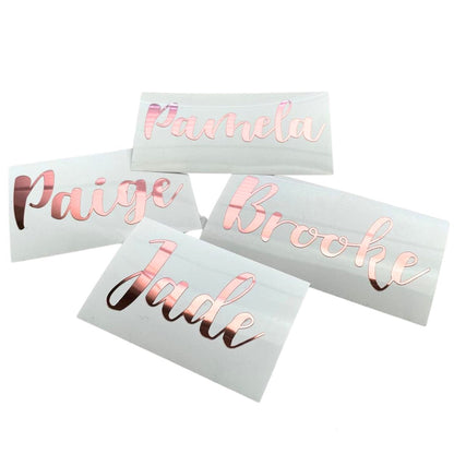 Vinyl Mirror Chrome Rose Gold / Vinil Adhesivo Cromado Oro Rosa DESCONTINUADO Teckwrap