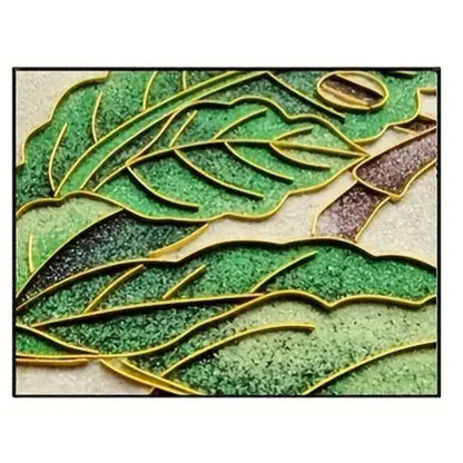 Alambre Plano para Pintura Cloisonné Dorado Accesorios Hobbees