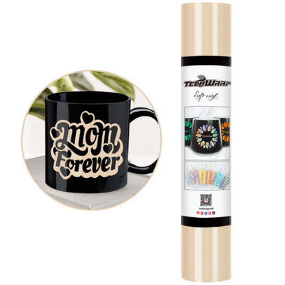 Glossy Vinyl Vanilla / Vinil Adhesivo Brilloso Vainilla Viniles Teckwrap