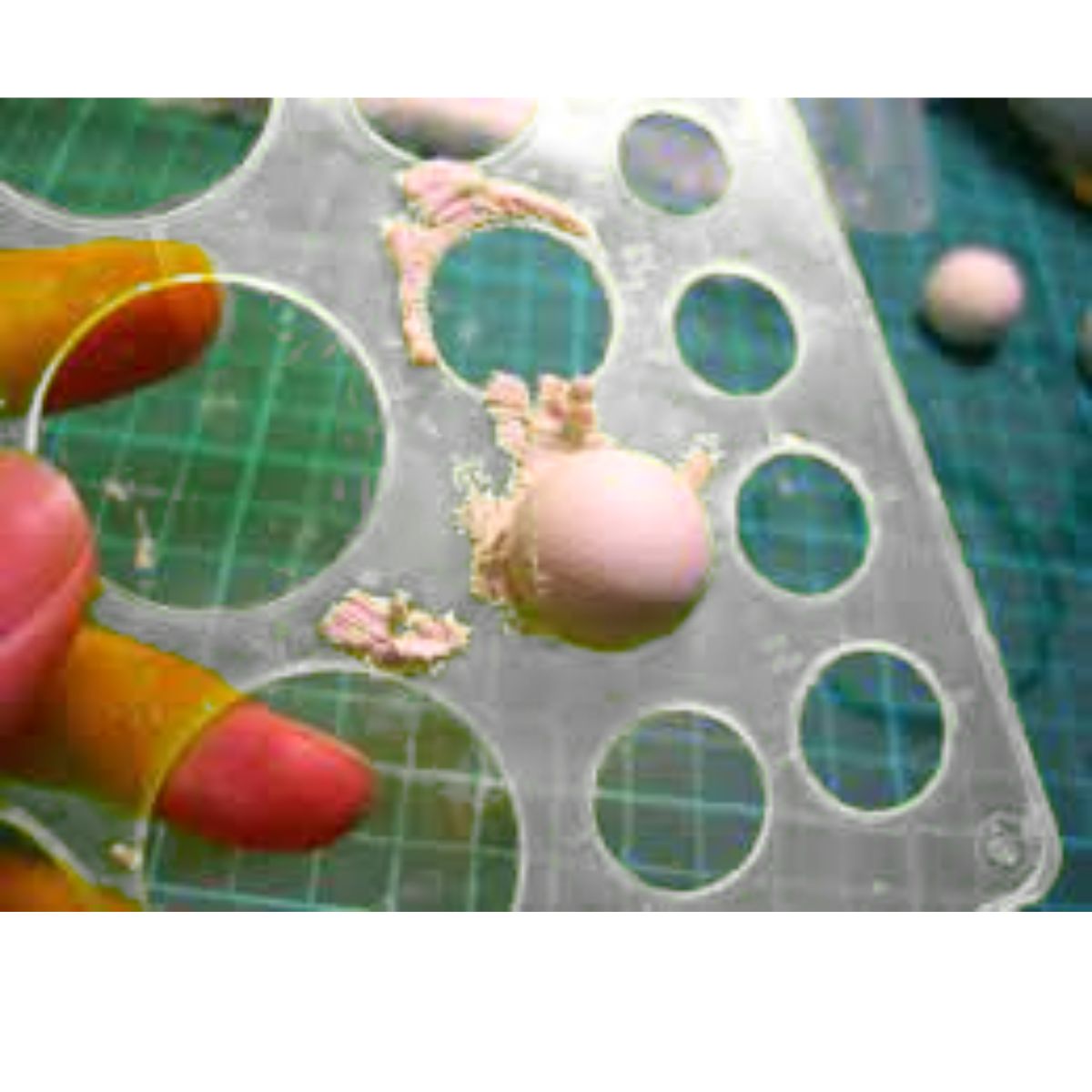 Oven Bake Clay Template / Plantilla para Arcilla y Modelado Herramientas para Modelado Sculpey