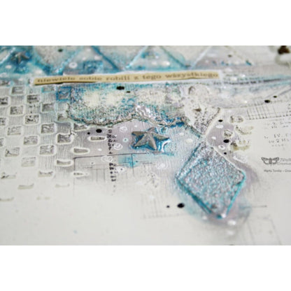 Finnabair Art Alchemy Metallique Wax Blue Lagoon / Pintura en Cera Azul Laguna Pintura y Medios Mixtos Prima Marketing