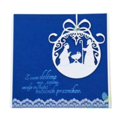 Suaje de Corte de Nacimiento / Ornament Nativity Dados de Corte / Suajes / Troqueles Cottage Cutz