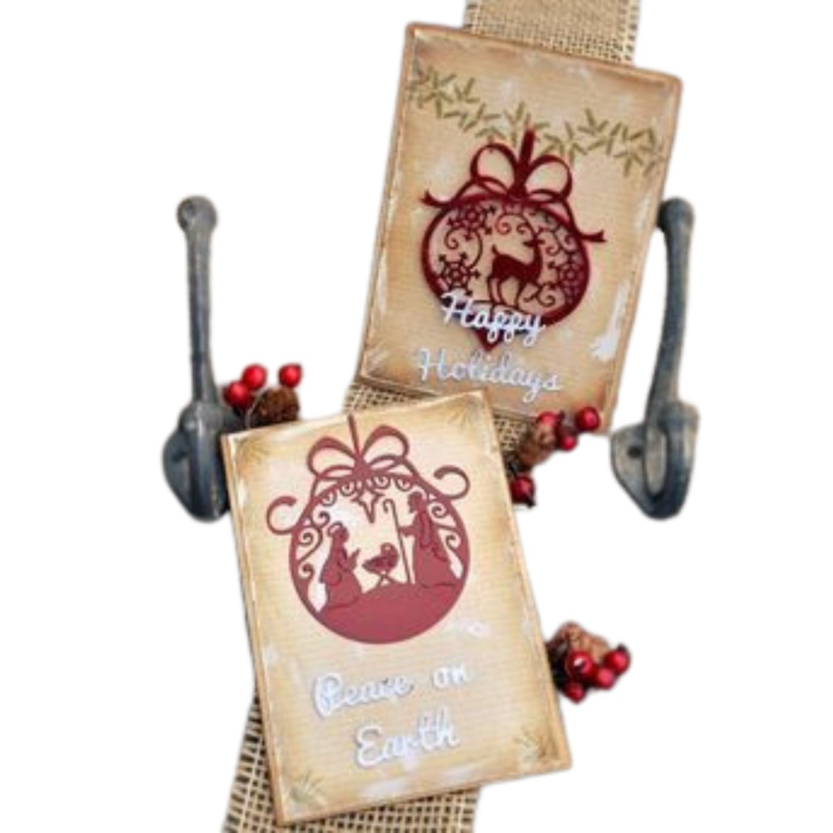 Suaje de Corte de Nacimiento / Ornament Nativity Dados de Corte / Suajes / Troqueles Cottage Cutz