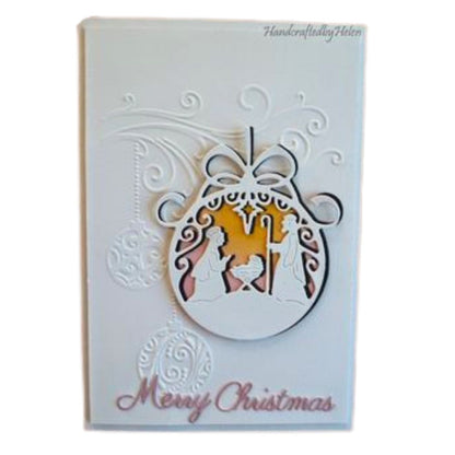 Suaje de Corte de Nacimiento / Ornament Nativity Dados de Corte / Suajes / Troqueles Cottage Cutz