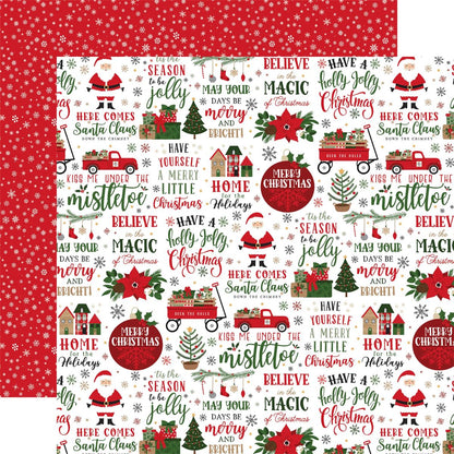 Jingle All The Way Collection Kit 12" / Colección Navidad Descontinuado Echo Park
