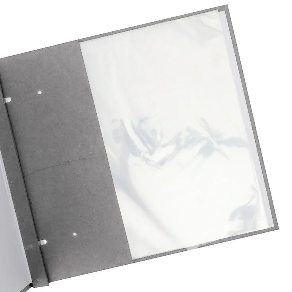 Fabric Post Bound Album, Grey 12" / Álbum Fotográfico de Tela Gris Albumes Colorbok