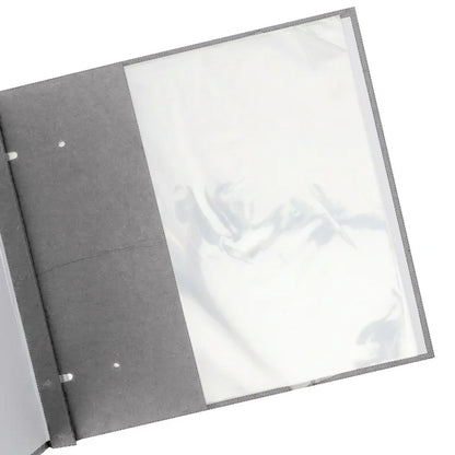 Fabric Post Bound Album, Grey 12" / Álbum Fotográfico de Tela Gris Albumes Colorbok