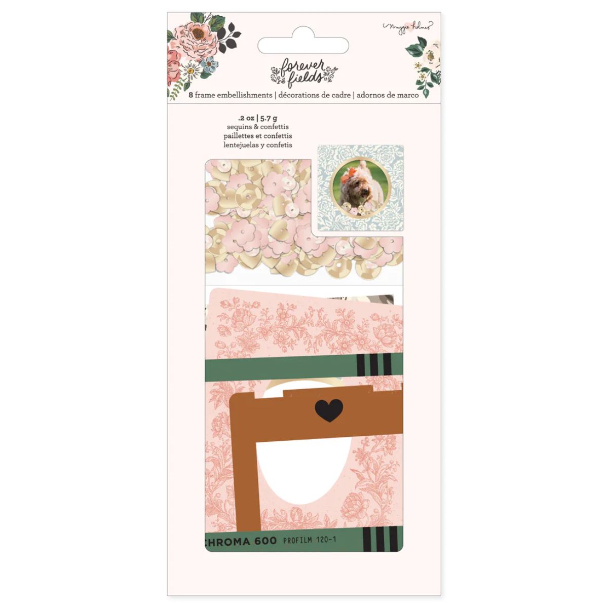 Forever Fields Shaker Frames / Marcos para Shaker Descontinuado American Crafts