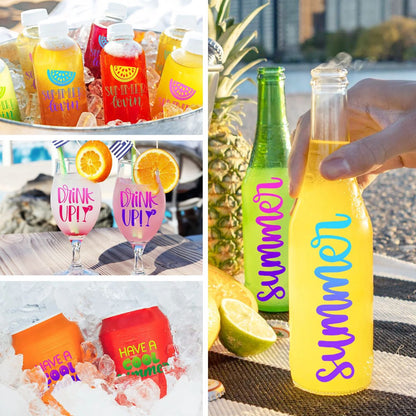 Neon Aqua-Dark Green Cold Color Changing / Vinil Adhesivo Neón Cambia Color con Frío Aqua a Verde Oscuro Viniles Teckwrap